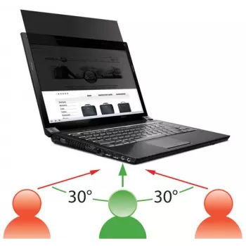 Mobilis filtar za privatnost za prijenosno računalo - 39,6 cm široki zaslon (15,6 široki zaslon)