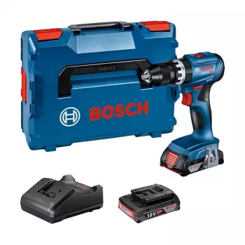 Bosch GSB 18V-45 Professional - udarna bušilica-odvijač - baterija - 2 brzine - stezna glava 13 mm - 45 N·m - 2 baterije - 18 V (06019K3303)