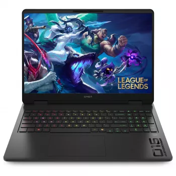 HP OMEN 16-ap0174ng - 40,60 cm (16 inch) prijenosnik za igranje, Ryzen 9 8940HX, 16GB RAM, 1TB SSD, RTX 5060, WUXGA IPS 144 Hz, Windows 11 (BZ8E1EA#ABD)