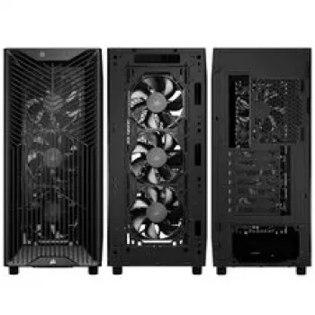 Corsair 3200D RS PC kućište, Midi-Tower, ATX, kaljeno staklo - crno