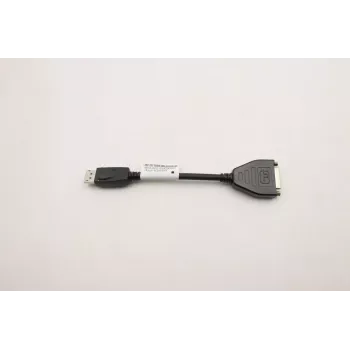 DisplayPort na DVI adapter Lenovo 5C10V06000 — DisplayPort (utikač) na DVI-D (utičnica) pasivni dongle