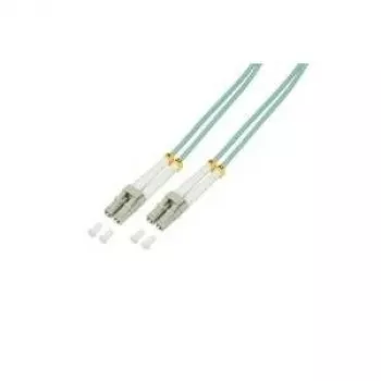 Logilink - patch kabel - LC multi-mode (M) - LC multi-mode (M) - 10 m - optičko vlakno - 50/125 mikrometara - OM3 - bez halogena - akvamarin (FP3LC10)