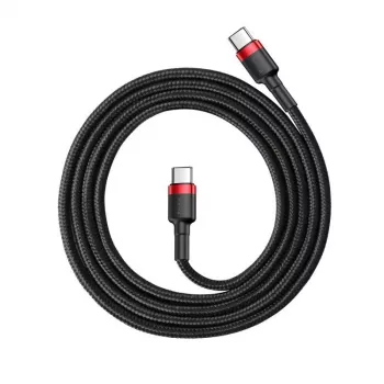 USB kabel Baseus Cafule 2m USB-C crno-crveni