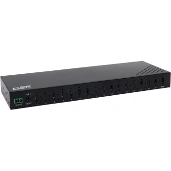 USB koncentrator Exsys EX-12276HMS — 16-portni USB 3.2 Gen 2 koncentrator s 16 USB-C priključaka
