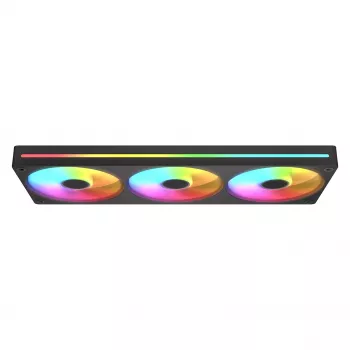 Ventilator COUGAR Unity360-FB Single-Frame 360 ARGB PWM Reversed, 120 mm, 700–1600 okr/min, FDB, crni