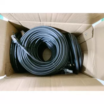 Equip 635594 Cat.6 S/FTP LSZH set patch kabela, RJ-45, 5 m, crni, 30 komada
