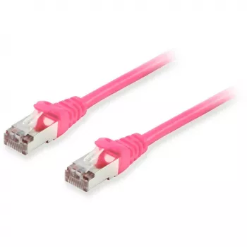 Patch kabel Equip Cat.6A S/FTP RJ-45 5m ružičasti