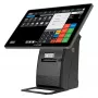 All-in-One Olympia T215DK 15 inch (38,1 cm) zaslon osjetljiv na dodir Android 11, termalni pisač 8 cm, crni