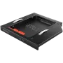 AXAGON RSS-CD12 2,5 SSD/HDD adapter za optički pogon 12,7 mm LED