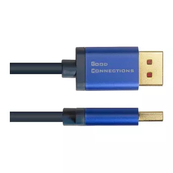 Video kabel adapter Alcasa 4860-SF030B 3m DisplayPort HDMI crno-plavi