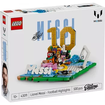 LEGO Editions Sports 43011 Lionel Messi — nogometni trenuci