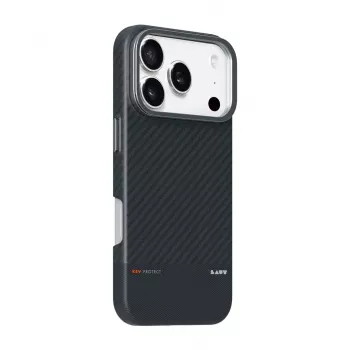 Laut Kev Protect - maska sa stalkom za iPhone 17 Pro kompatibilna s MagSafe (crna)