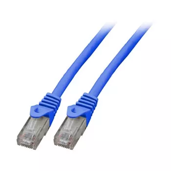 EFB RJ45 patch kabel Cat.5e U/UTP LSZH CCA AWG24/7 plavi 25m
