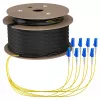 EFB Trunk kabel U-DQ(ZN)BH OS2 8E (1x8) LC-LC 180m Dca LSZH G657A1