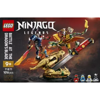 LEGO NINJAGO 71871 Bitka na zmajskoj oštrici (1016 dijelova)