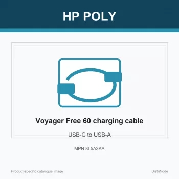 HP Poly Voyager Free 60 USB-C na USB-A kabel za punjenje
