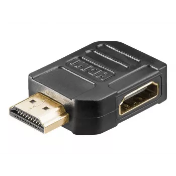 Wentronic Goobay a 344 G - HDMI adapter - HDMI (W) na HDMI (M) - kutni utikač (51725)