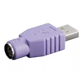 Microconnect USBA-M/PS2-F adapter kabela ljubičasti