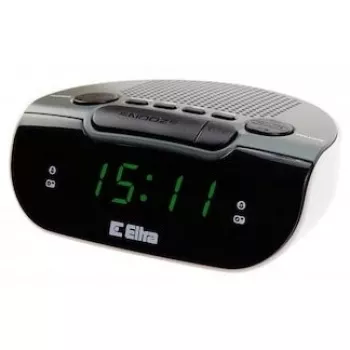 Radio sa satom/alarmom LED, Eltra, 127x53x98 mm, sivi/bijeli