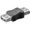 Microconnect USBAFAF kabelski adapter USB A crni