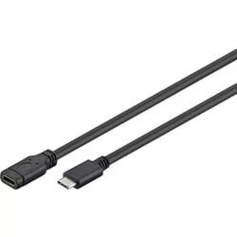 Goobay 45393 USB kabel crni