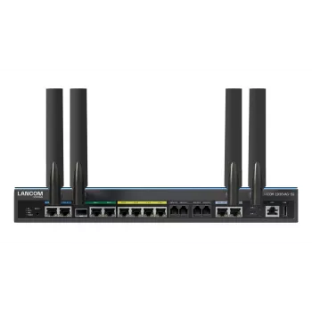 LANCOM 1936VAG-5G (EU) Multi-WAN SD-WAN VoIP gateway, 5G, 1 GbE, Black