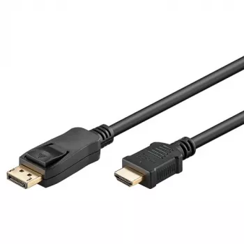 DisplayPort 1.2 na HDMI adapter kabel 1.4 4K @ 30Hz / Ultra High Speed HDMI kabel / pozlaćeni konektor za besprijekoran prijenos signala / laptop