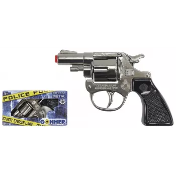 Pulio policijski revolver mali, metal 73/0