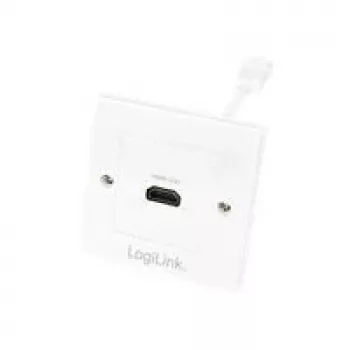 LogiLink AH0014 HDMI utičnica, podžbukna, 1 port, bijela