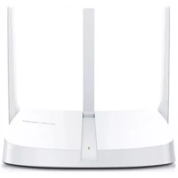 Mercusys 300 Mbit/s bežični N usmjerivač Wi-Fi 4 (802.11n) jednopojasni (2,4 GHz) Ethernet LAN bijeli stolni usmjerivač