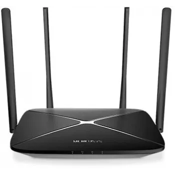 Usmjerivač Mercusys AC12G, dvopojasni Gigabit Wi-Fi 5, crni