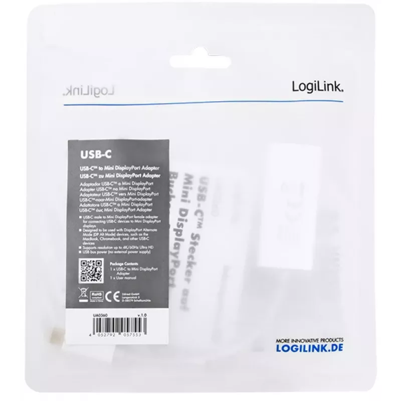 Video kabel adapter LogiLink UA0360