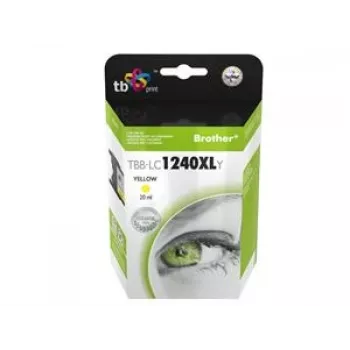 TB Compatible Ink Cartridge for Brother LC1240XL, Yellow (TBB-LC1240XLY)