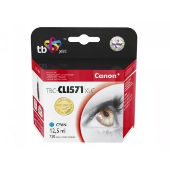 Tinta za Canon CLI-571XL TBC-CLI571XLC CY 100% nova