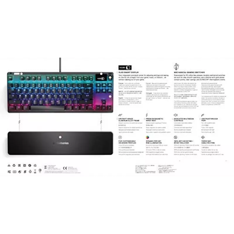 Tipkovnica Steelseries APEX 7 TKL