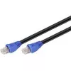 Goobay 94393 Ethernet patch kabel crni