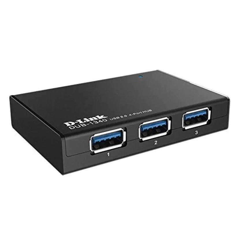 USB hub D-Link DUB-1340 crni