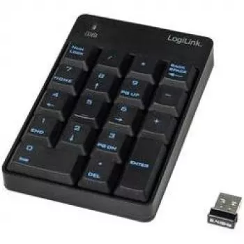 LogiLink ID0120 Wireless Numeric Keypad with 18 Keys