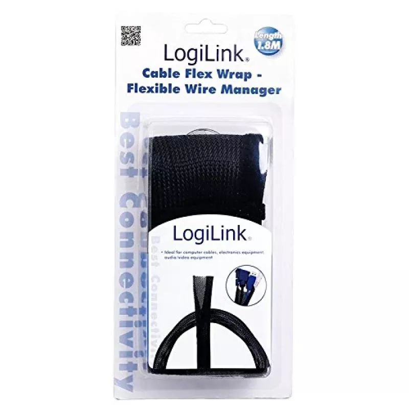 Kabelska obloga LogiLink KAB0006 crna
