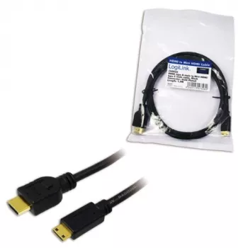 LogiLink CH0022 HDMI kabel 1,5 m HDMI Type-A (standard) HDMI Type-C (M
