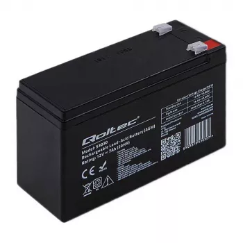 QOLTEC 53030 - AGM (Absorbed Glass Mat) - 7 Ah - 12 V - 72 a