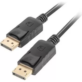 DisplayPort kabel LANBERG CA-DPDP-10CC-0005-BK 0,5 m, DisplayPort–DisplayPort, crni