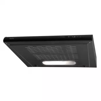 Ugradbena napa AMICA OSC6212B, 600 mm, maks. usis 163 m³/h, aluminijski filtar za masnoću, LED, 3 brzine