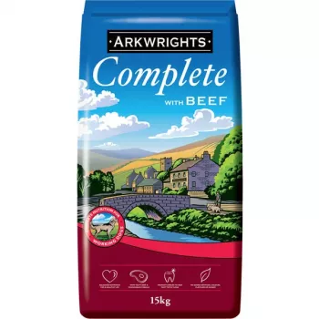 ARKWRIGHT Complete Beef - suha hrana za pse - 15kg