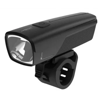 ANSMANN 1600-0524 LED prednje svjetlo za bicikl, 50 lx, 2600 mAh, 2 W, crno
