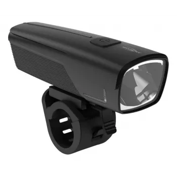 ANSMANN 1600-0524 LED prednje svjetlo za bicikl, 50 lx, 2600 mAh, 2 W, crno