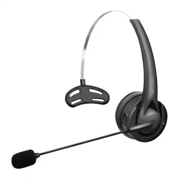 LogiLink BT0075 Bluetooth 6.0 mono slušalice s mikrofonom na savitljivom držaču, crne