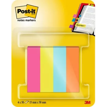 3M Post-it oznake stranica 670-4-POP raznih boja 4x50 listova/pakiranje