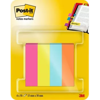 3M Post-it oznake stranica 670-4-POP raznih boja 4x50 listova/pakiranje