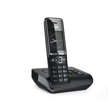 Gigaset Comfort 550A bežični telefon s automatskom tajnicom, crni